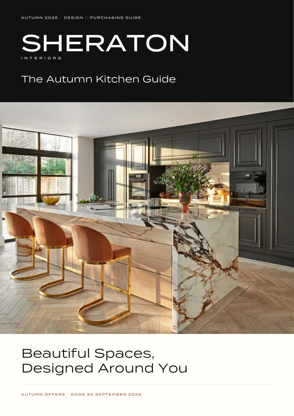The Autumn Kitchen Guide 2026 — design and purchasing guide cover
